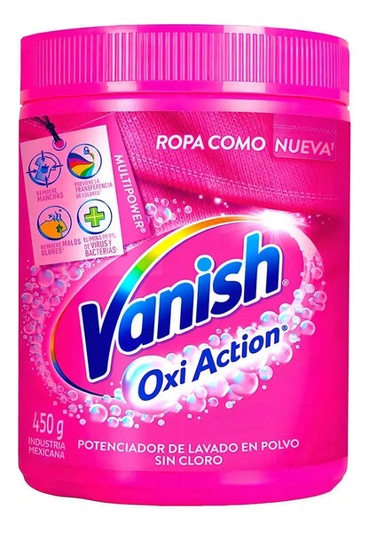 Vanish Quitamanchas ropa color polvo pote 450 gr