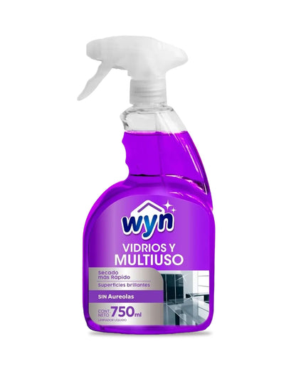 Wyn Limpiador vidrios y multiuso 750 cc