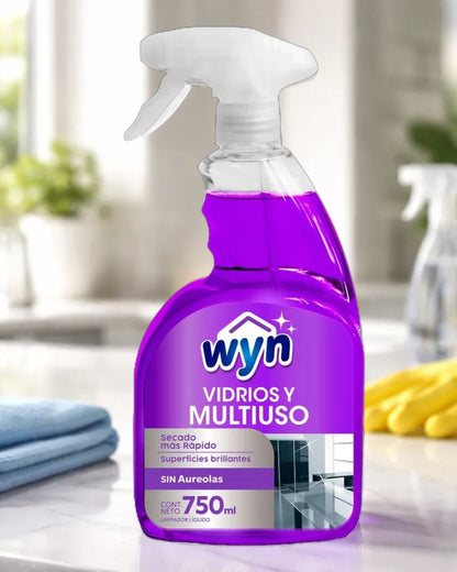 Wyn Limpiador vidrios y multiuso 3 x 750 cc