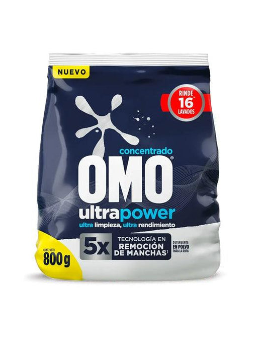 Omo Detergente Matic en polvo 800 gr - Puntolimpieza