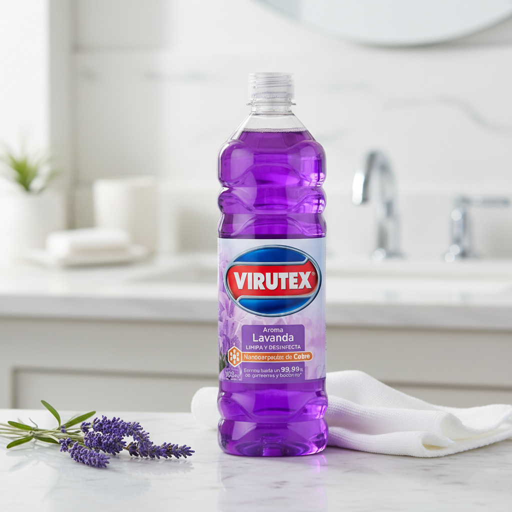 Virutex Limpiador pisos Lavanda 900 cc