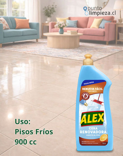 Alex Cera Incolora Renovadora Pisos Frios 900 cc