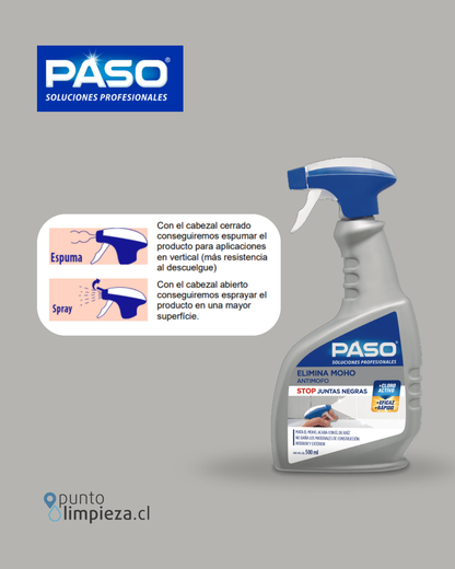 Paso Limpiador de Moho 2 x 500 cc