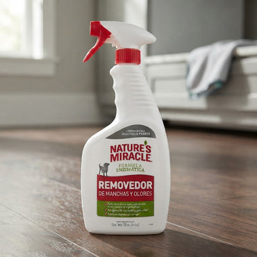 Natures Miracle Removedor de Manchas y Olores para pisos perro 709 ml