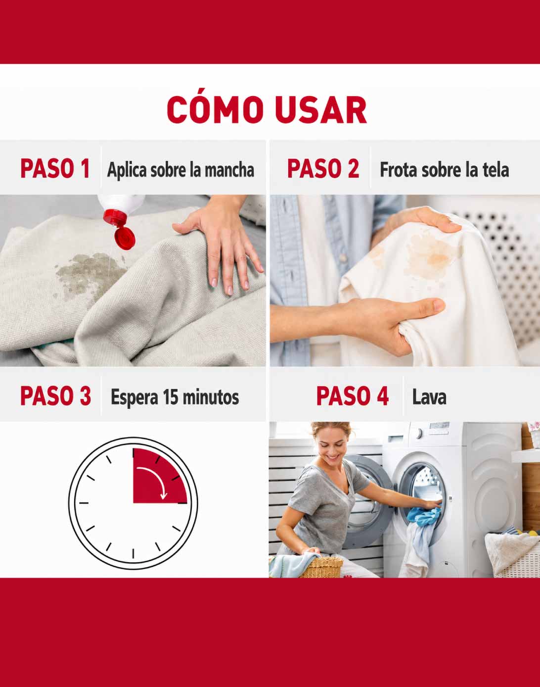 Natures Miracle Aditivo Lavadora para Manchas y Olores de Mascotas 946 ml