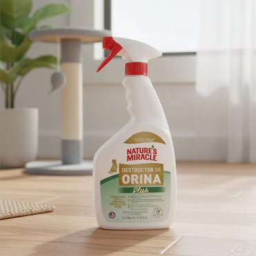 Natures Miracle Destructor de Olores y Residuos de Orina Gato 946 ml