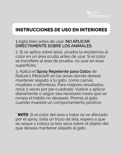 Natures Miracle No Rasguños Gato 236 ml