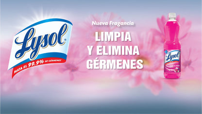Lysol Limpia pisos Flores de Jardin 900 cc