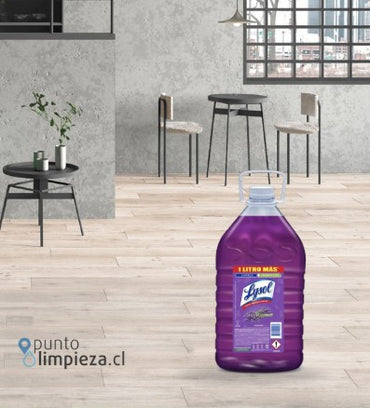 Lysol Limpia pisos Lavanda 3 x 5 L