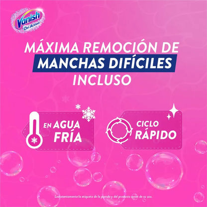 Vanish Quitamanchas ropa color polvo recarga 6 x 450 gr