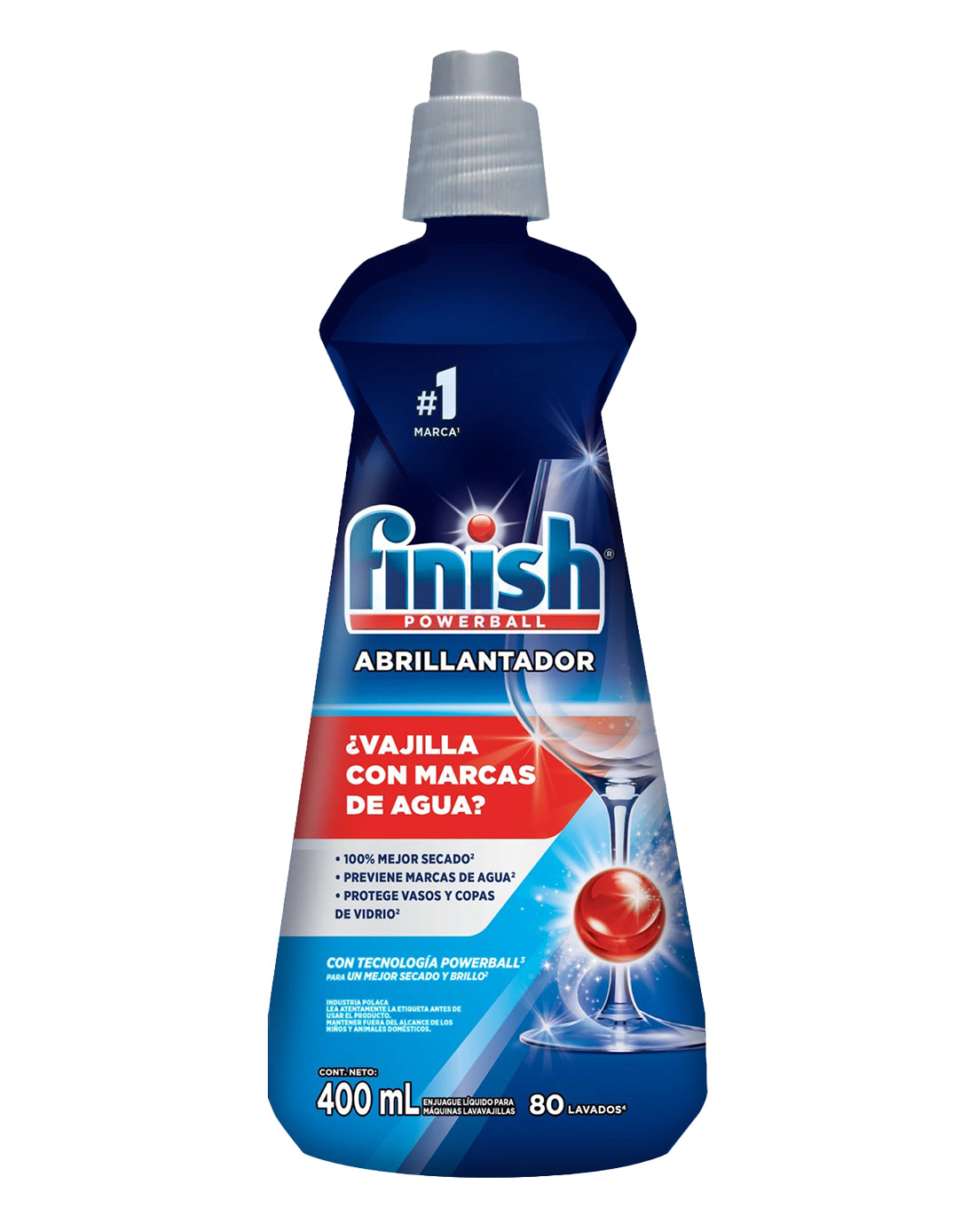 Finish Abrillantador Liquido 400 cc