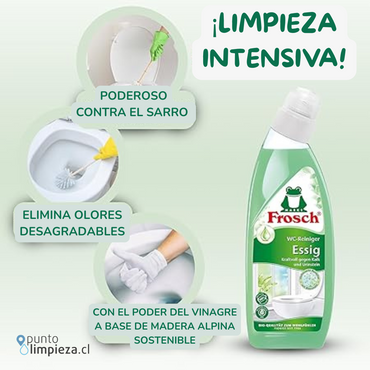 Frosch Limpiador WC Base Vinagre 3 x 750 cc