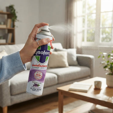Lysoform Desinfectante de ambiente y superficie lavanda 360 cc