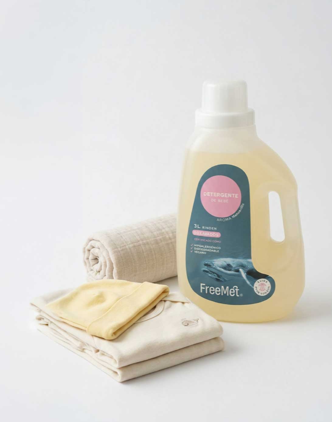 Freemet Detergente liquido concentrado Bebe 3 L