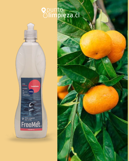 Freemet Lavaloza concentrado Mandarina 3 x 500 cc