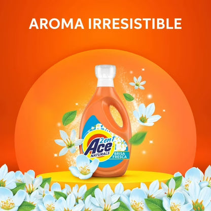 Ace Detergente 2 en 1 líquido 6 x 1,8 L