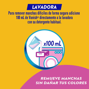 Vanish Quitamanchas líquido ropa color multiuso 2 x 3785 cc
