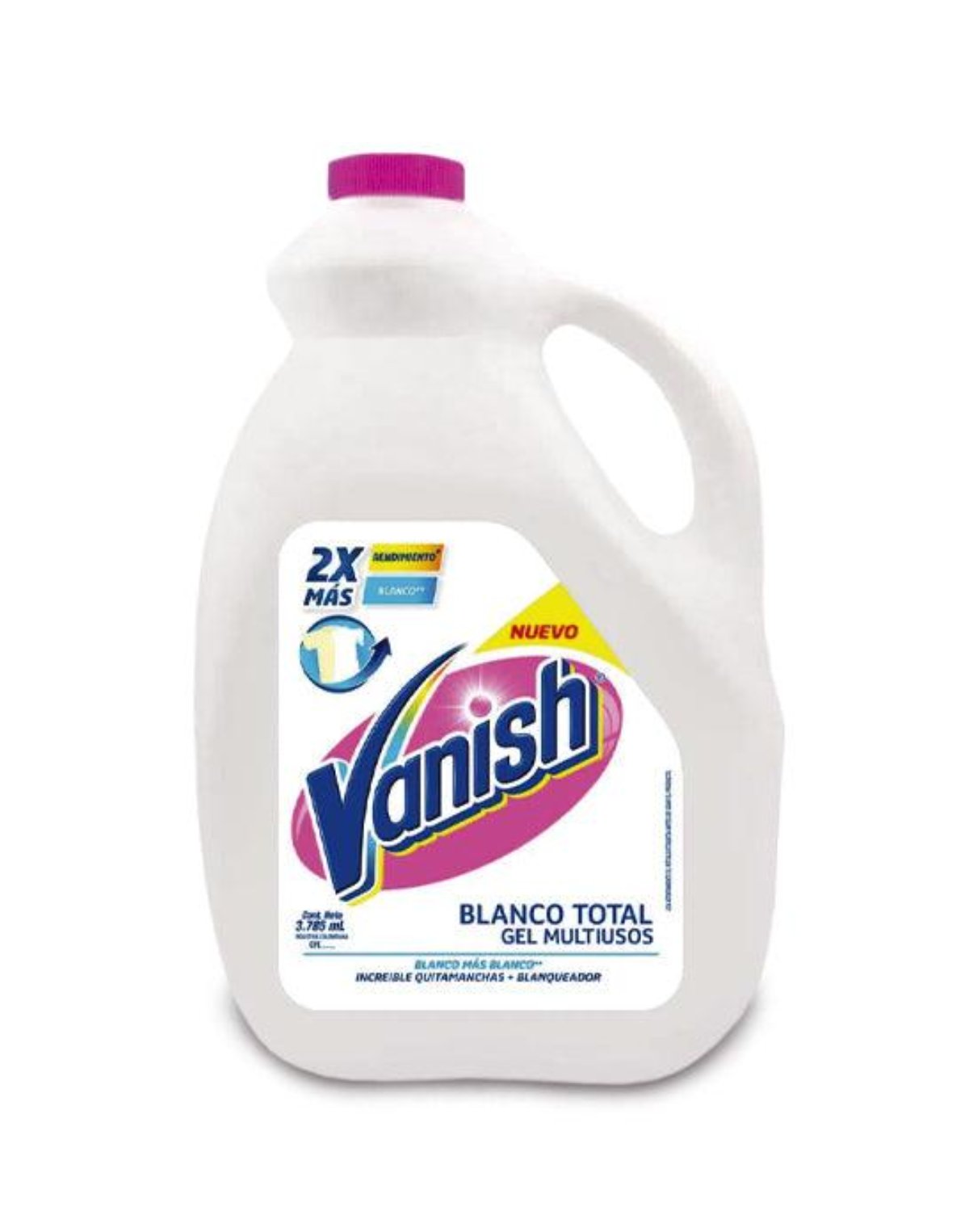 Vanish Quitamanchas ropa blanca GEL multiuso 3785 cc - Puntolimpieza