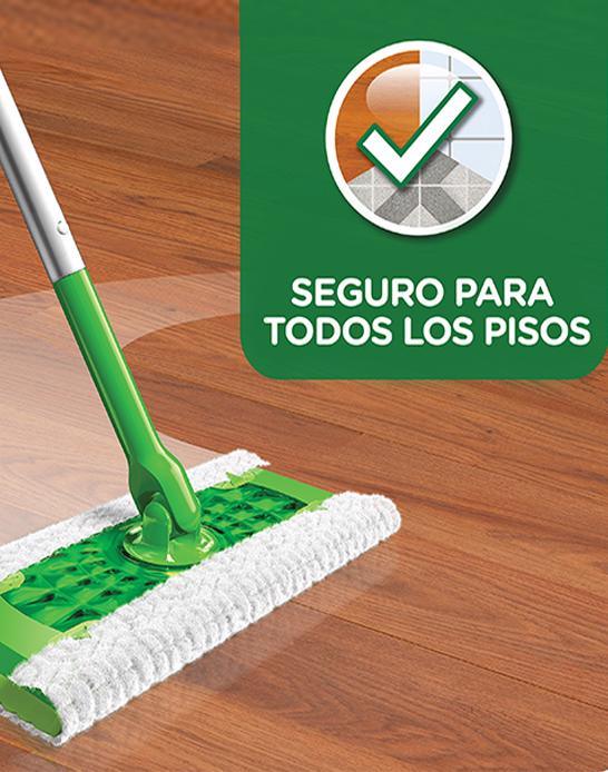 Swiffer Mopa Kit Seco y Humedo trabajo regular y pesado 1 kit - Puntolimpieza