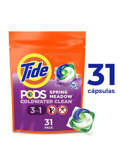 Tide Pods Detergente en capsulas 31 unid - Puntolimpieza