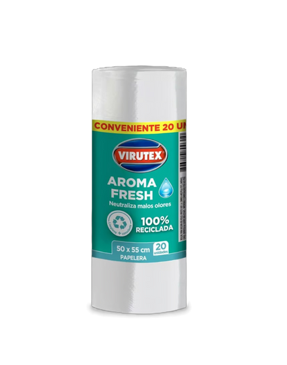 Virutex Bolsa de Basura Papelero 50 x 55 cm 8 x 20 unid