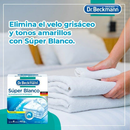 Dr. Beckmann Super Blanco Blanqueador Intensivo 3 x 240 gr