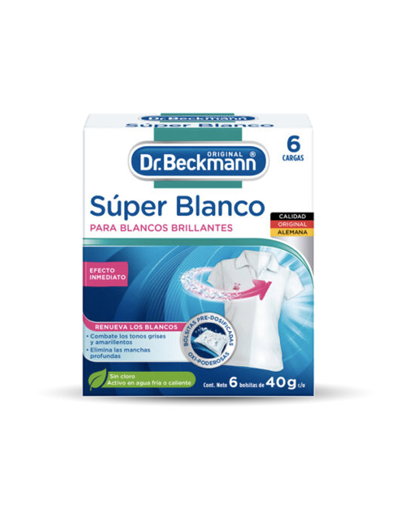 Dr. Beckmann Super Blanco Blanqueador Intensivo 240 gr