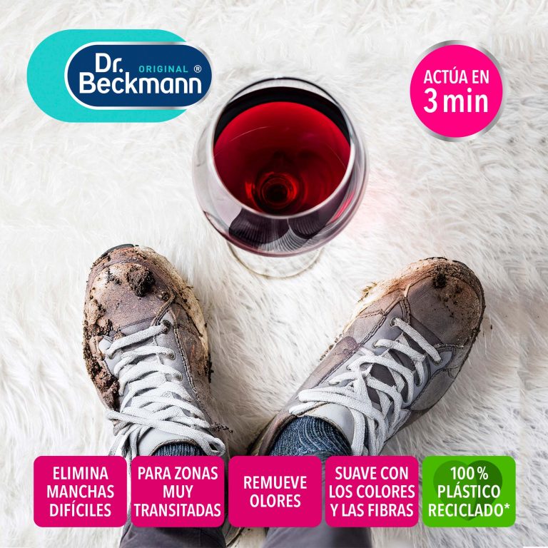 Dr. Beckmann Limpiador de Alfombras 3 x 650 cc