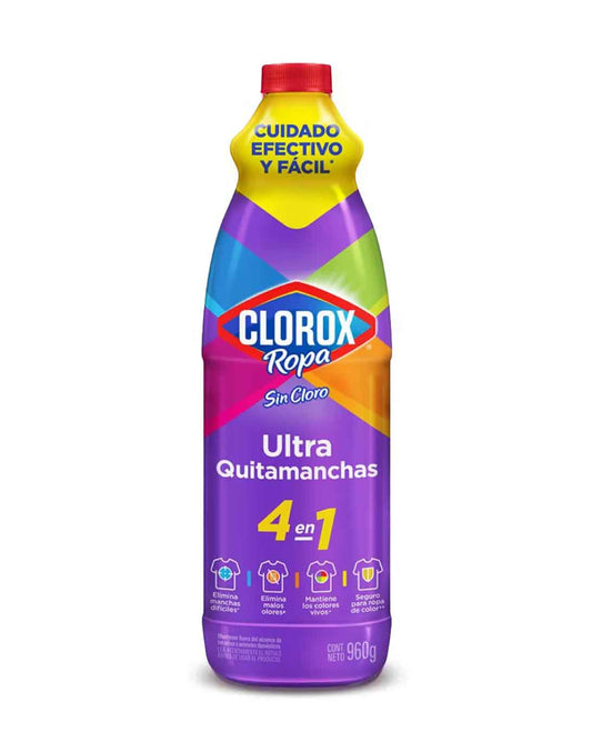 Clorox Quitamanchas ropa colores vivos 960 gr
