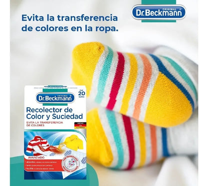 Dr. Beckmann Recolector de color y suciedad 3 x 20 unid