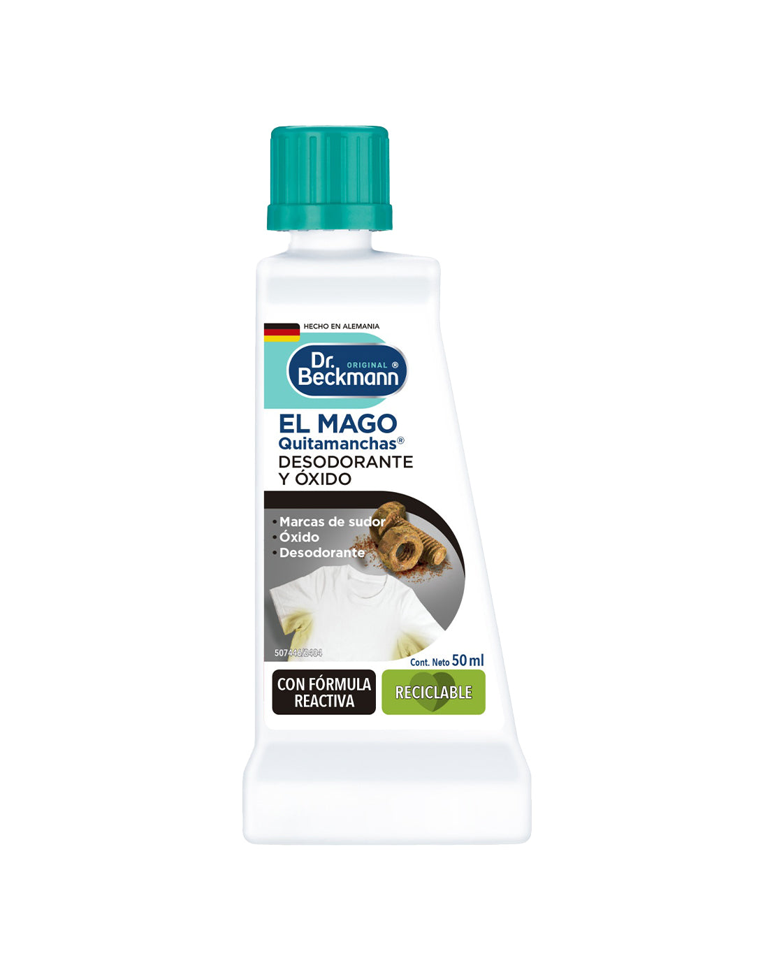 Dr. Beckmann El Mago Quitamanchas Desodorante y Oxido 50 cc