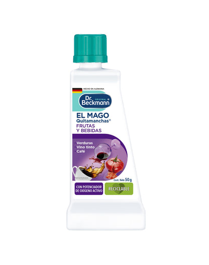 Dr. Beckmann El Mago Quitamanchas Frutas y Bebidas 50 gr