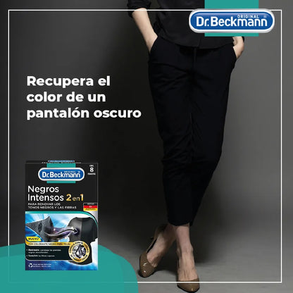 Dr. Beckmann Toallas Negros Intensos 3 x 8 unid