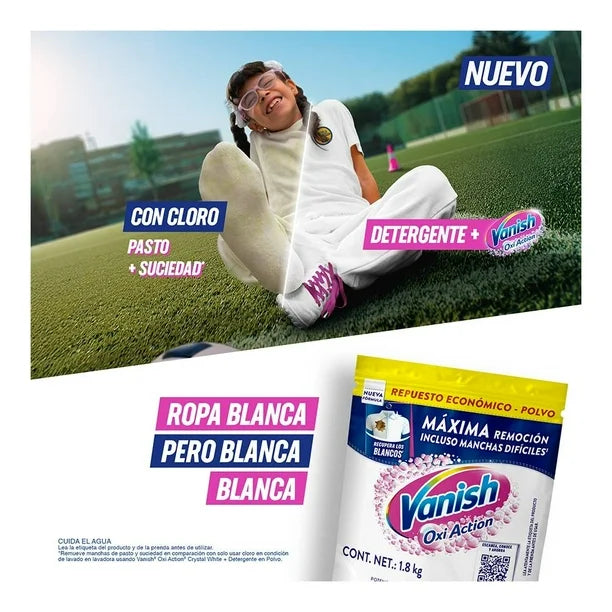 Vanish Quitamanchas ropa blanca polvo 850 gr