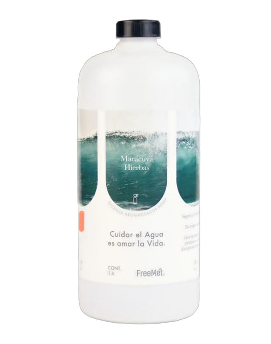 Freemet Recarga Aromatizador de ambiente y telas Maracuya-Hierbas 1 L