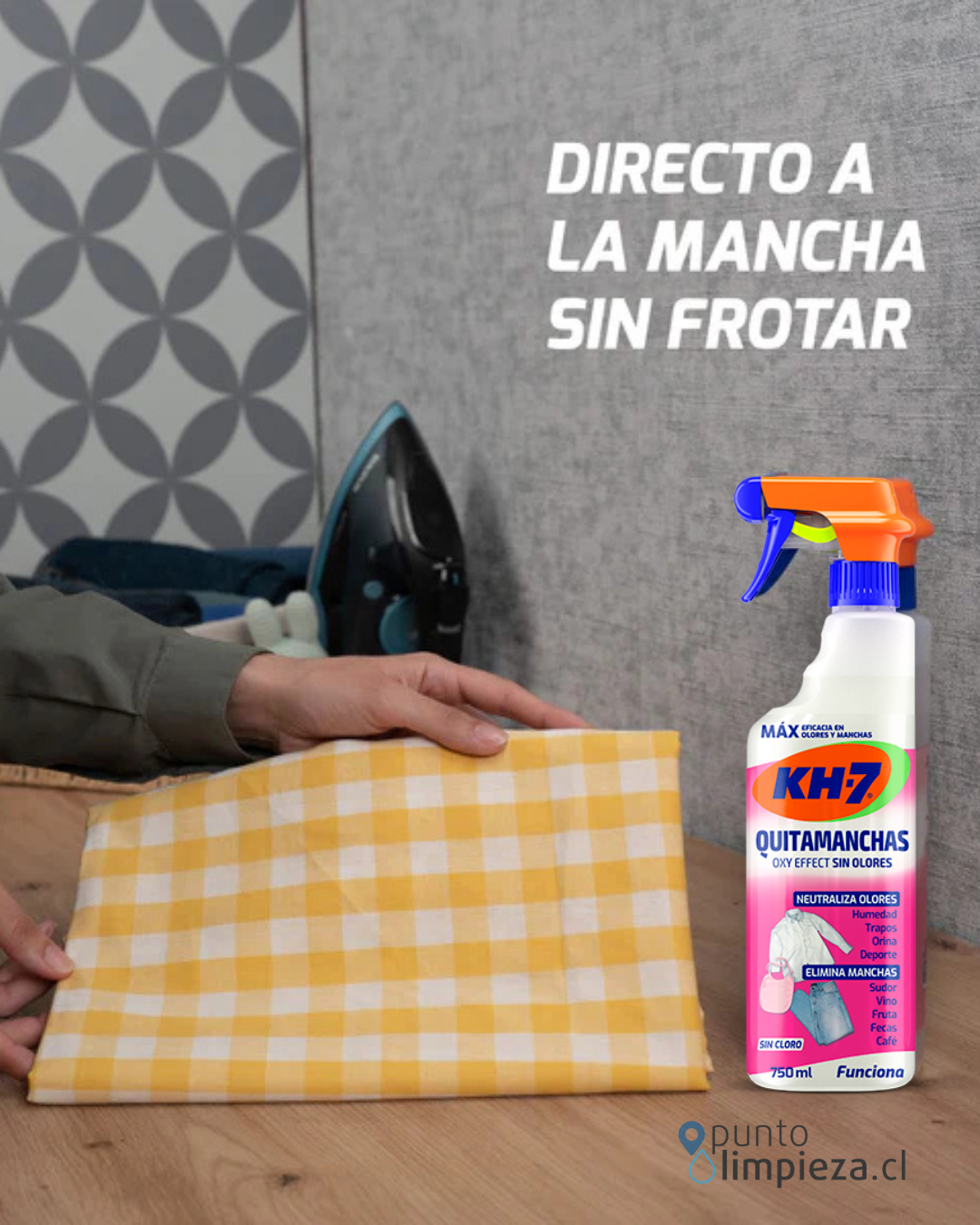 KH-7 Quitamanchas Oxy-Effect Gatillo 3 x 750 cc