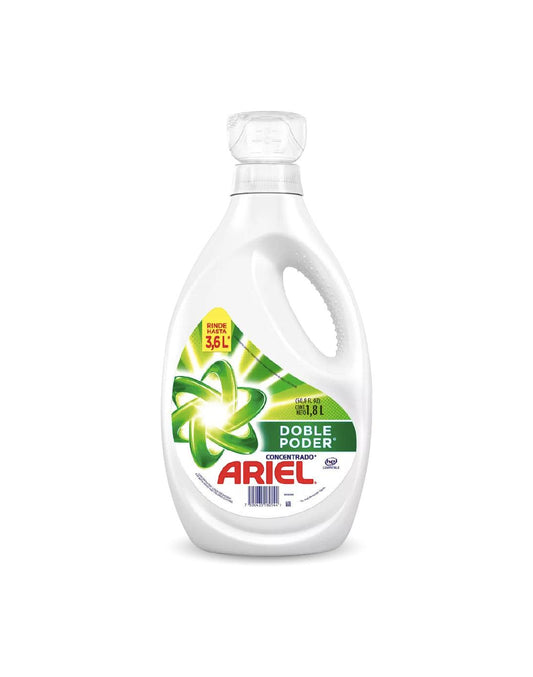 Ariel Power Liquid Detergente liquido concentrado 1,8 L - Puntolimpieza