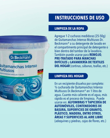 Dr. Beckmann Quitamanchas Intenso Multiusos 2 x 1 kg