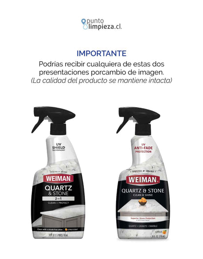 Weiman Limpiador y Abrillantador para Quarzo 710 cc