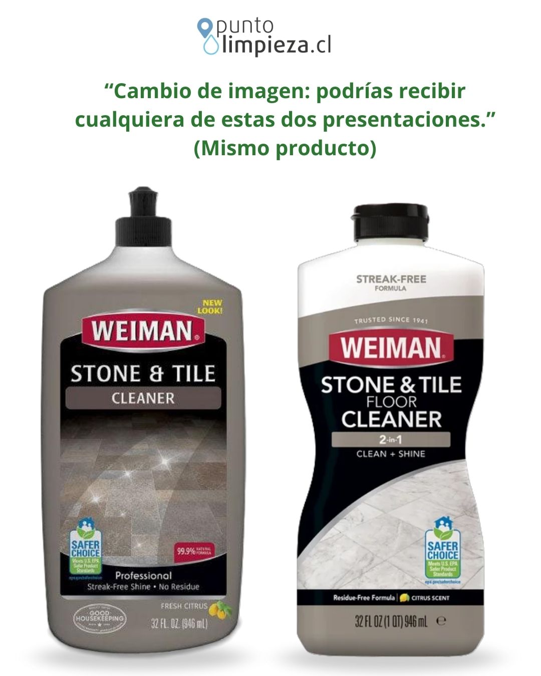 Weiman Limpiador Piso Cerámica y Piedra 946 cc