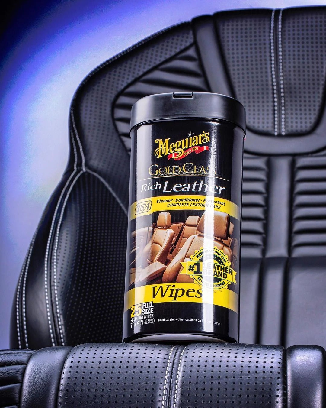 Meguiar's Wipes Cuero Gold Class 25 unid