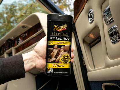 Meguiar's Wipes Cuero Gold Class 25 unid