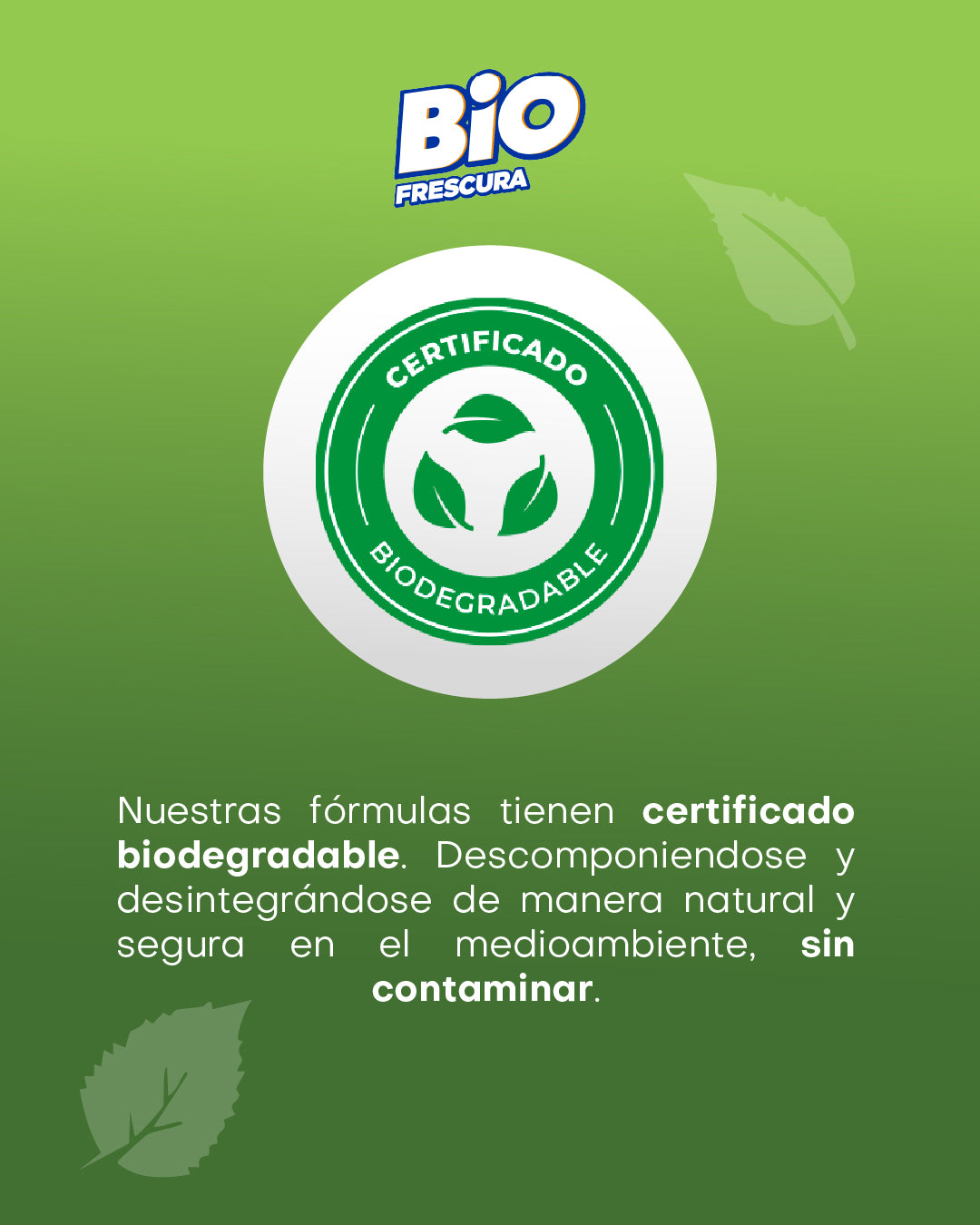 Bio Frescura Detergente Matic en polvo 2,5 kg