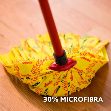 Vileda Mopa Suave 30% Microfibras con Mango 1 unid