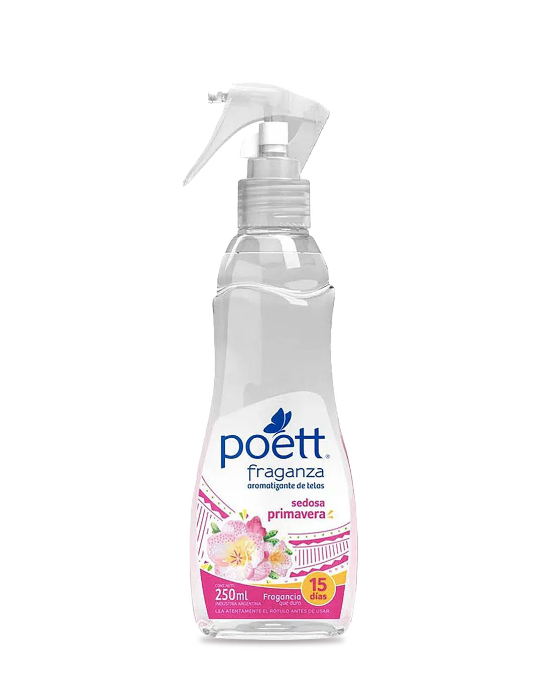 Poett Aromatizante de Telas Fraganza Sedosa Primavera 250 cc