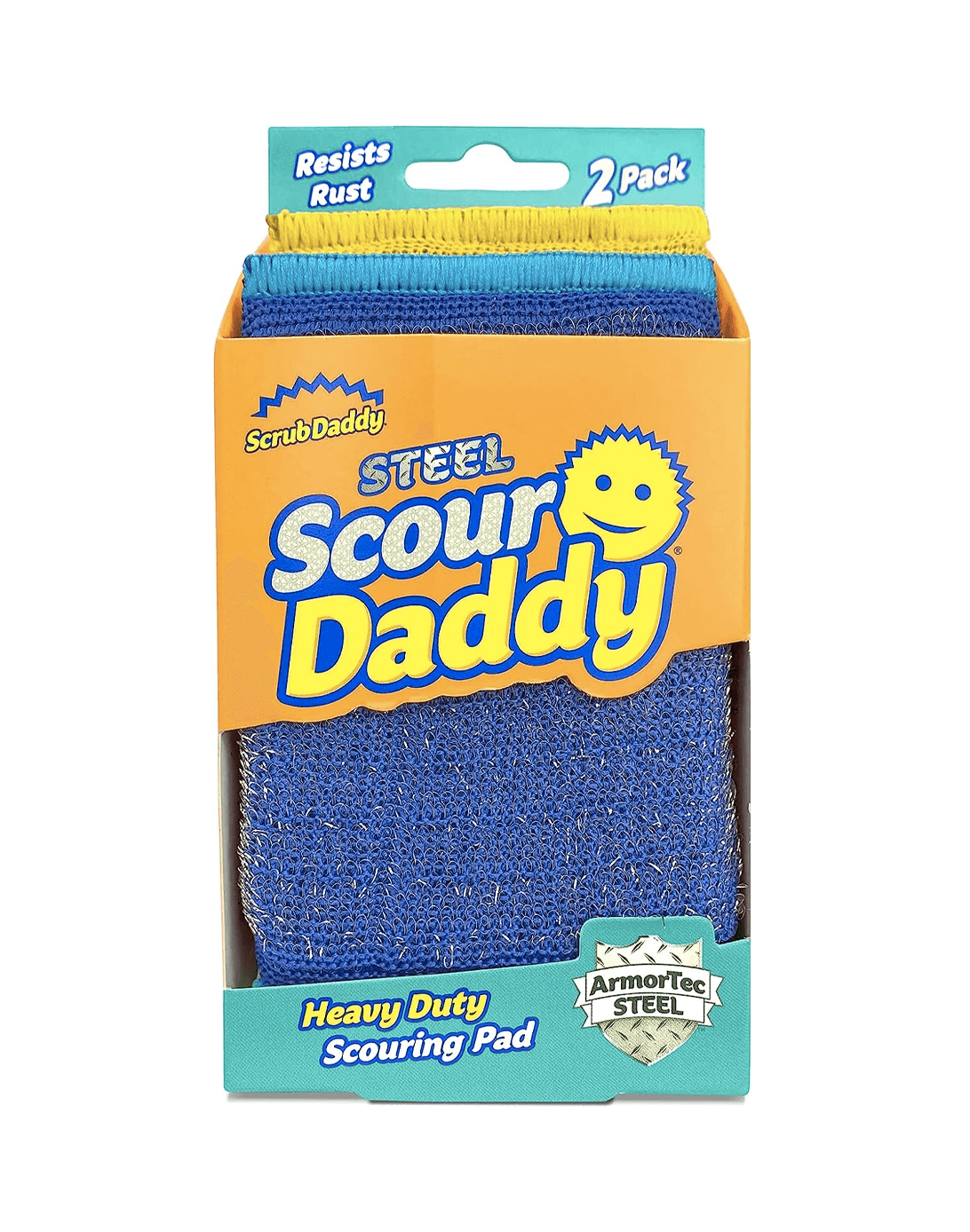 Scrub Daddy Steel Scour Acero Inox 2 unid - Puntolimpieza