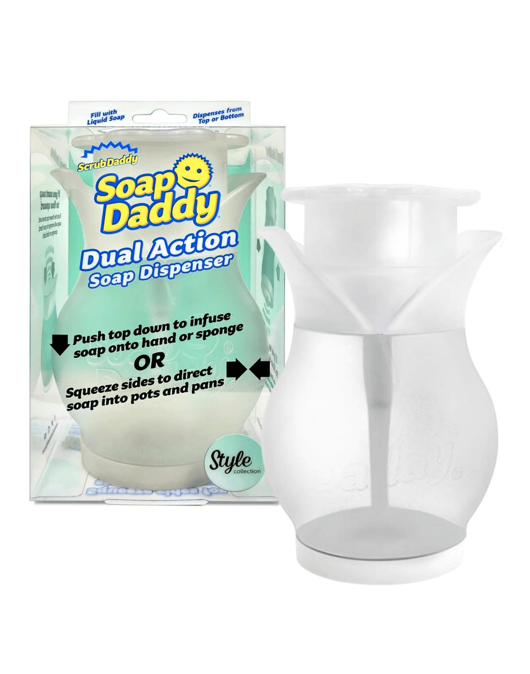 Scrub Daddy Soap Daddy Dispensador Lavaloza 1 unid - Puntolimpieza