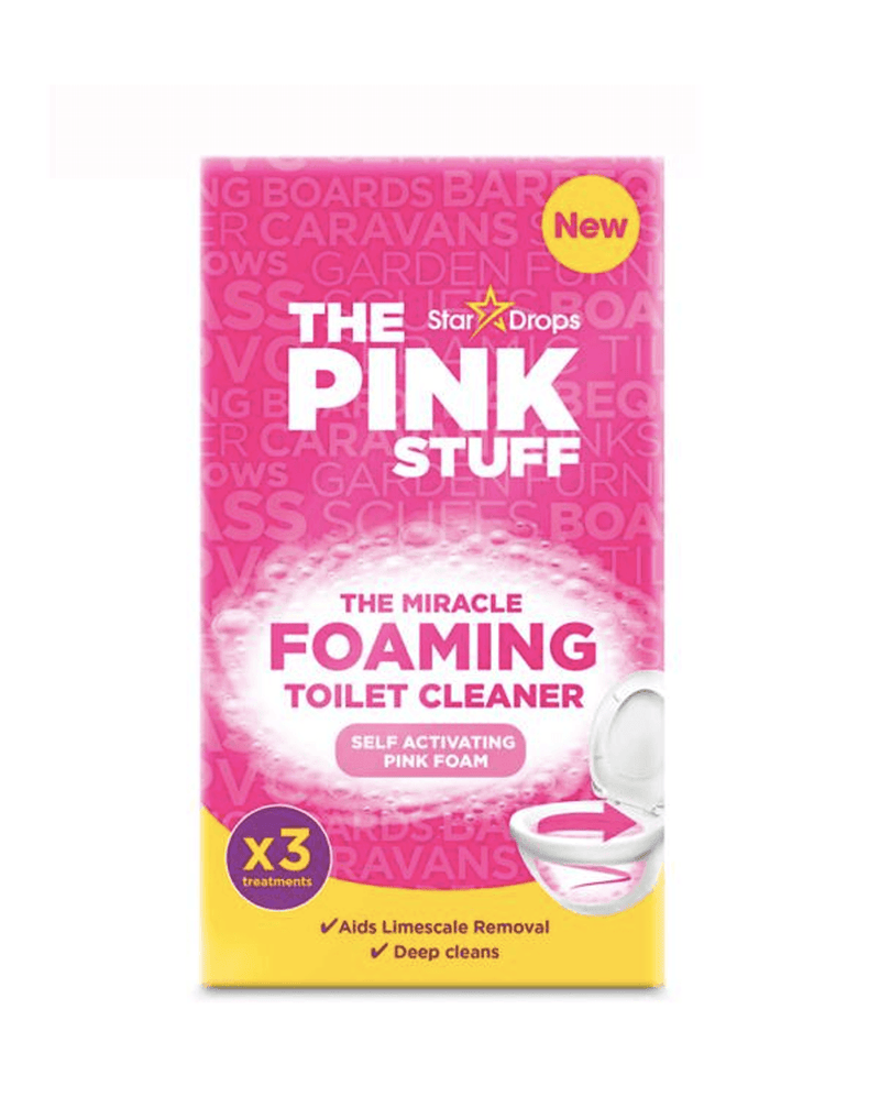 The Pink Stuff Limpiador Inodoro Espuma Activa 3 unid - Puntolimpieza