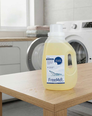 Freemet Detergente liquido concentrado Sin Aroma 3 L