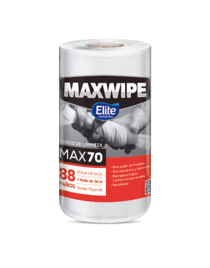 Elite Professional Maxwipe Paños de Limpieza MAX70 88 unid